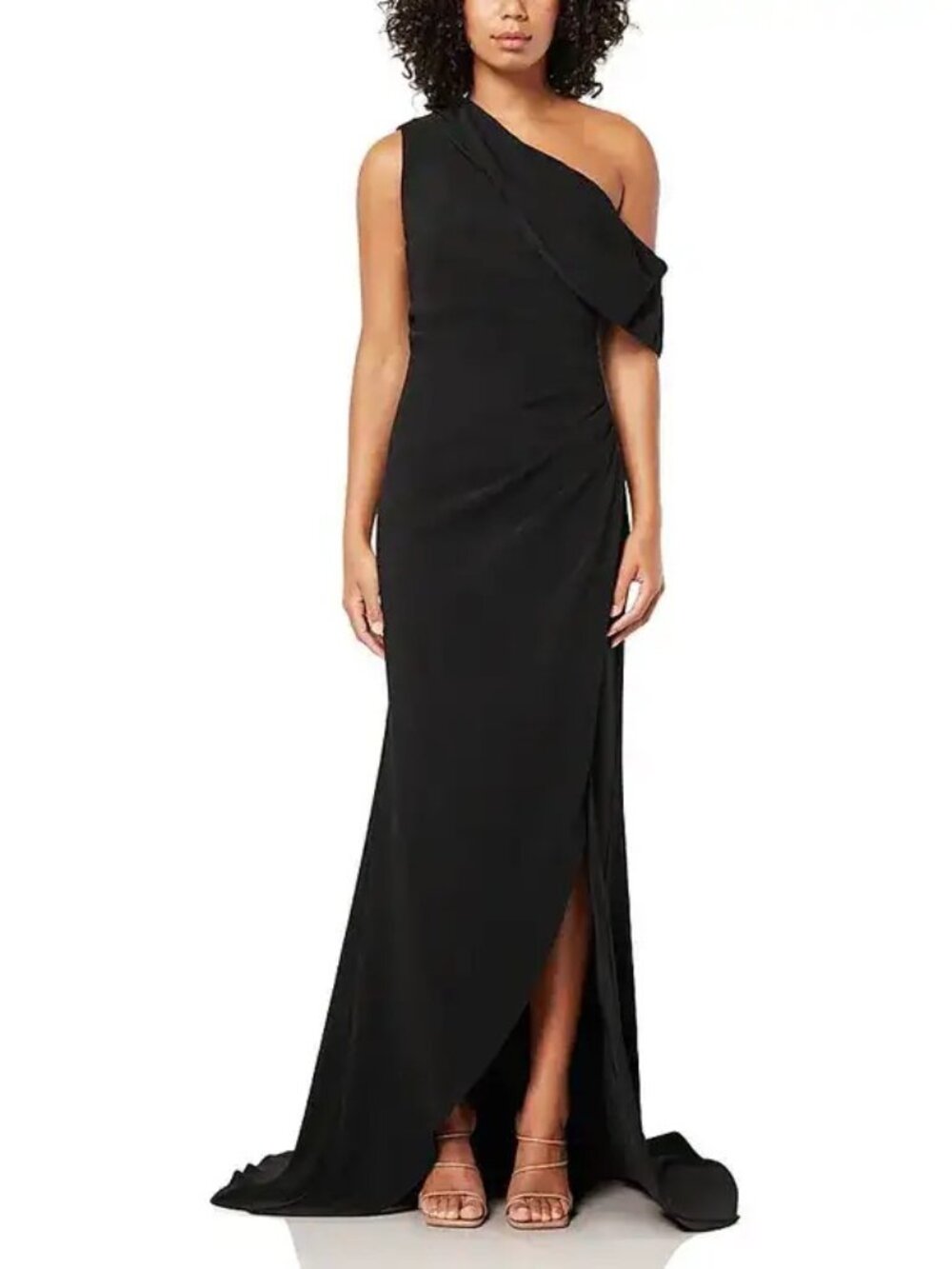 Like New Elliatt Isadora Gown in Black Size L